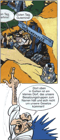 Der Finger des Senats