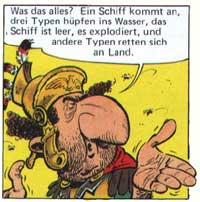 Finger eines Zenturios