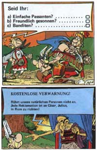 Sprechblase als Formular