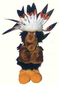 Indianer Pl&uuml;schfiguren von M&uuml;hleck