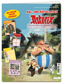 Asterix im Land der G&ouml;tter - Mal und R&auml;tselspa&szlig;