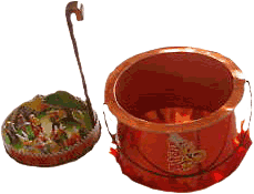 Diorama Asterix und Obelix feiern Geburtstag