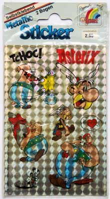 Asterix Glanzsticker