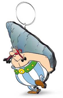 Plastoy Relief Schl&uuml;sselanhaenger