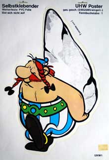 UHW Aufkleber Obelix